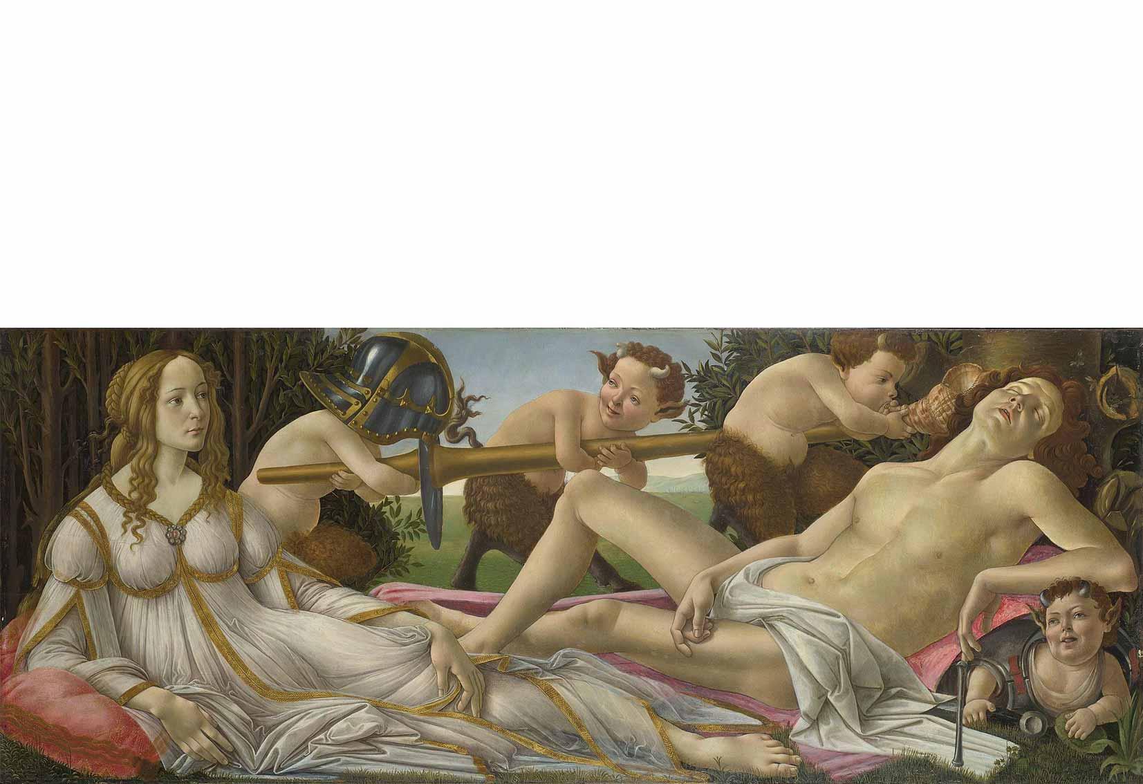 Sandro Botticelli, Venus and Mars, c. 1485.