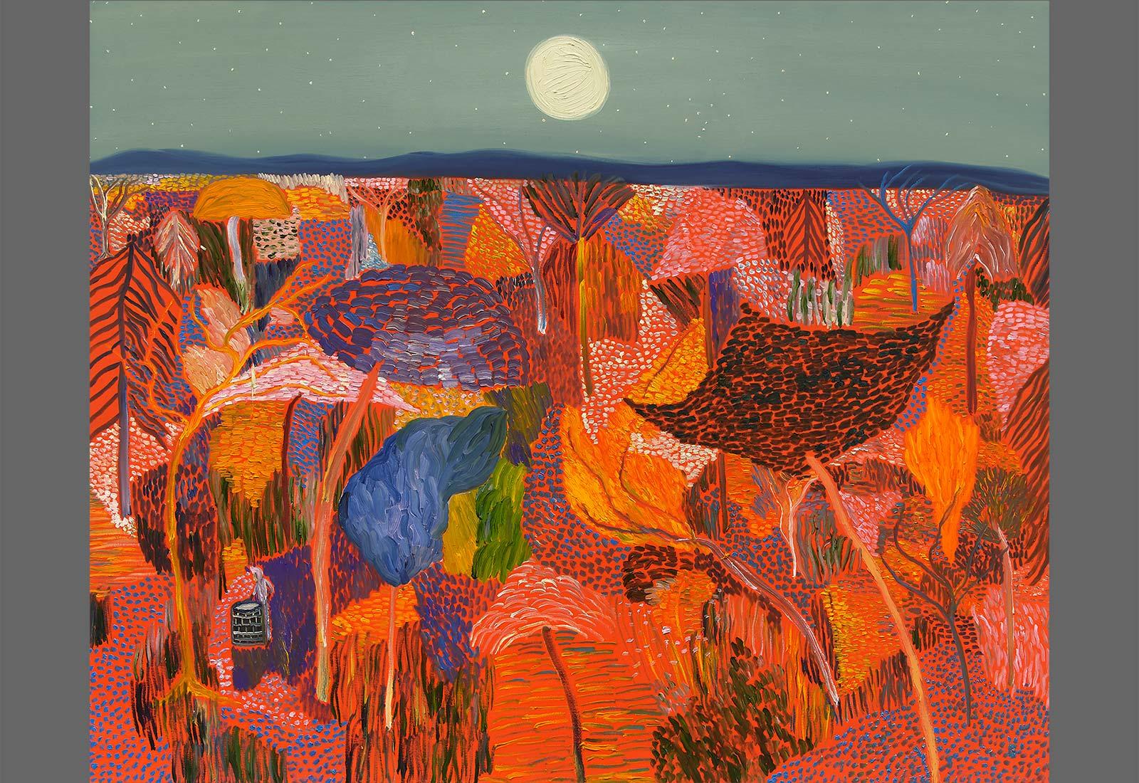 Matthew Wong, The Realm of Appearances, 2018.