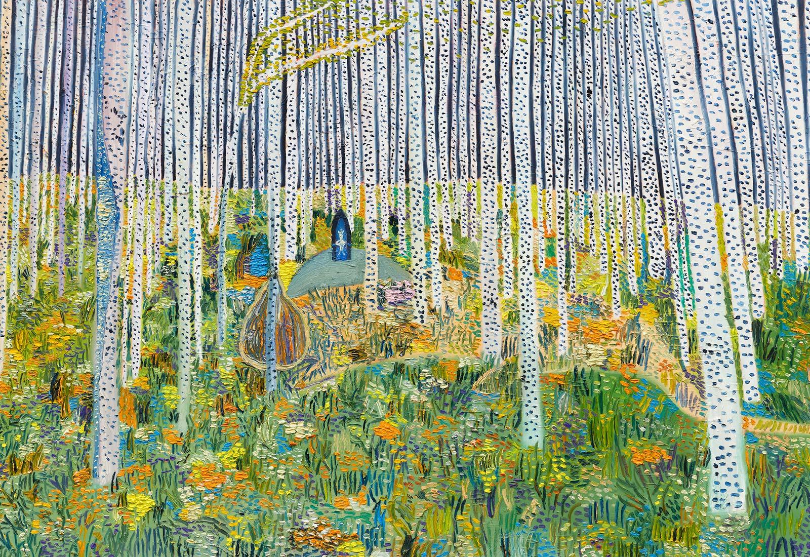 Matthew Wong, The Kingdom, 2017