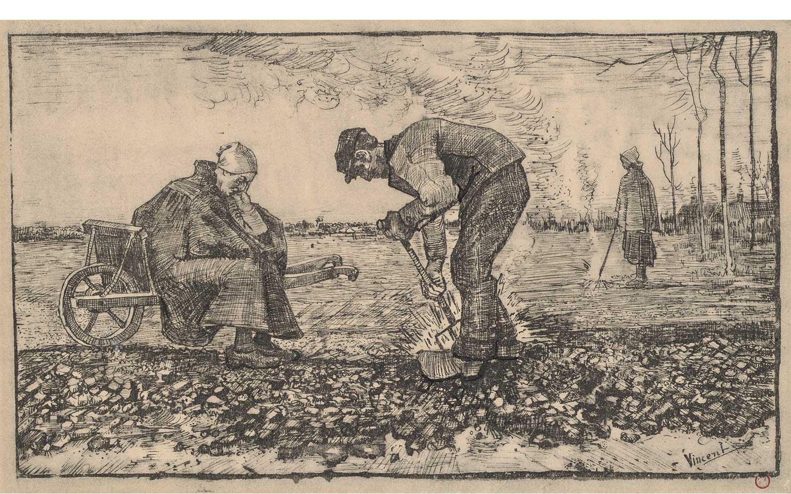 Van Gogh drawing