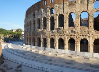 New Piazza on South Side of the Colosseum