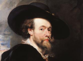 Peter Paul Rubens, detail of Portrait of the Artist, 1623. Oil on panel. The Royal Collection.