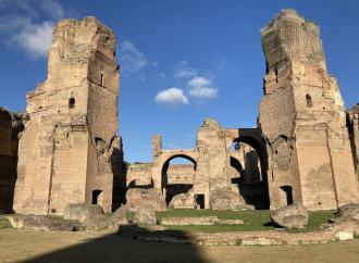 The baths of Caracalla.