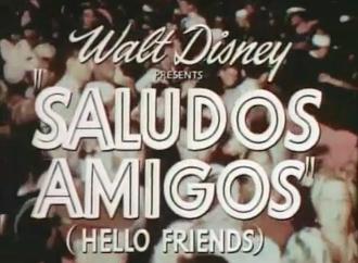 Opening still from Saludos Amigos