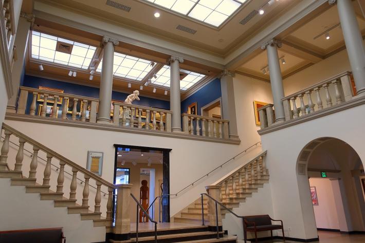 Interior View of Currier Museum