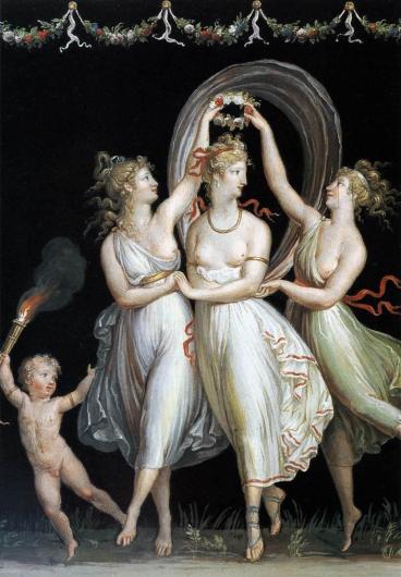 Antonio Canova, The Three Graces Dancing, 1799