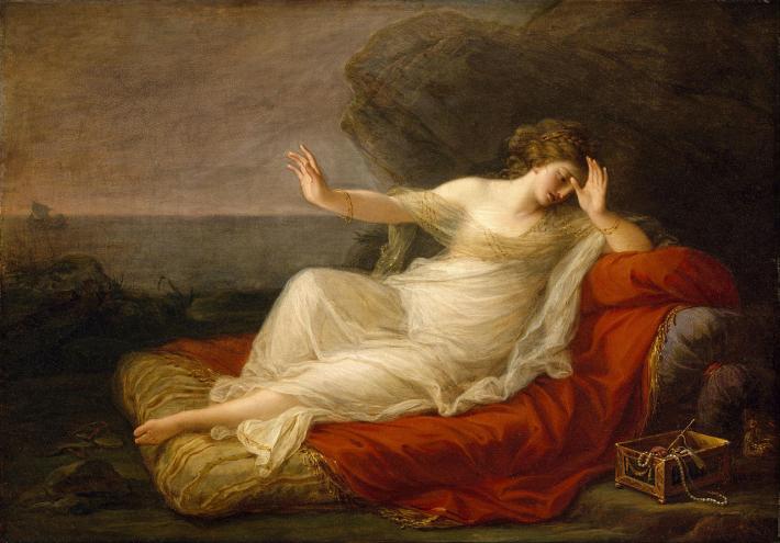 Angelica Kauffmann, Ariadne Abandoned by Theseus, 1774.