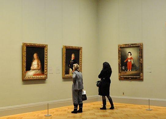 Cropped image of the European paintings at Metropolitan Museum of Art. Wikimedia Commons. Photo by André Lage Freitas.
