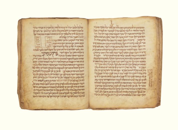 Judeo-Arabic Commentary On Seder Mo‘ed (Order Of Festivals) Of The Mishnah, Rabbi Moses Maimonides, [YEMEN 14TH CENTURY]
