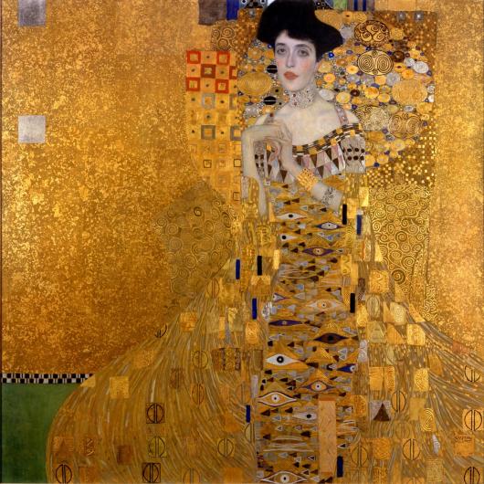 The specified file Portrait of Adele Bloch-Bauer I by Gustav Klimt. Painted 1903-1907. Oil and gold leaf on canvas. 140 cm x 140 cm. Neue Galerie, New York, NY. Credit- open access image, no credit. .jpg could not be uploaded.