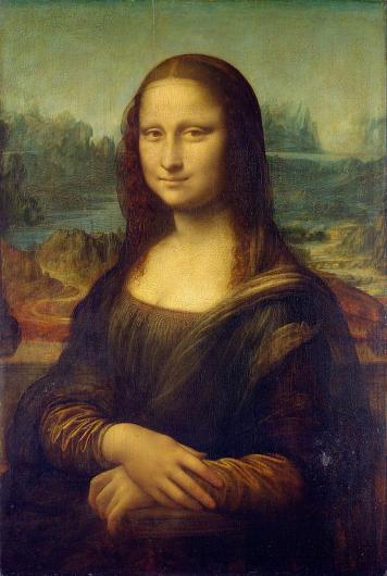 Mona lisa portrait 