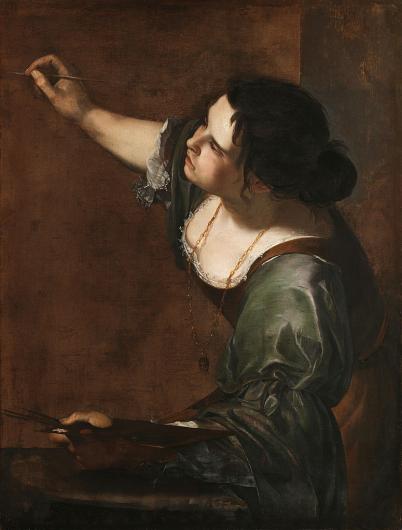 Artemisia Gentileschi, Self-portrait as the Allegory of Painting, 1638-39.