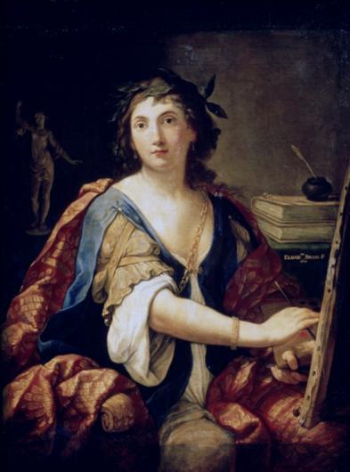 Elisabetta Sirani, Self-portrait as the Allegory of Painting, 1658.