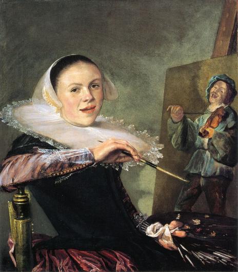 Judith Leyster, Self-portrait, 1630.