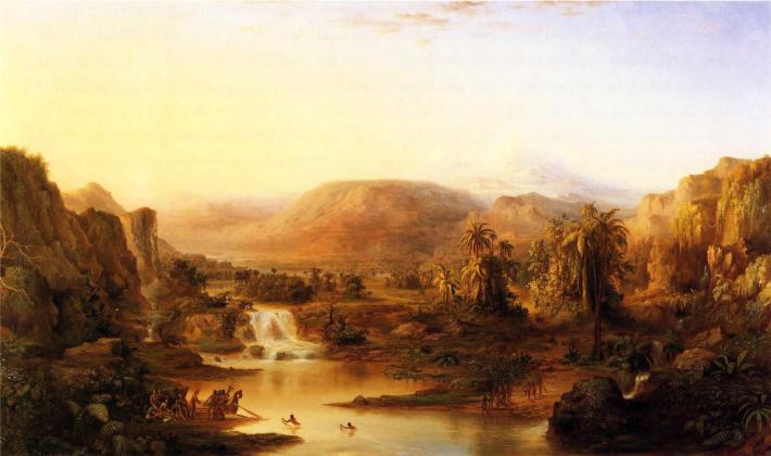 Robert Duncanson landscape painting
