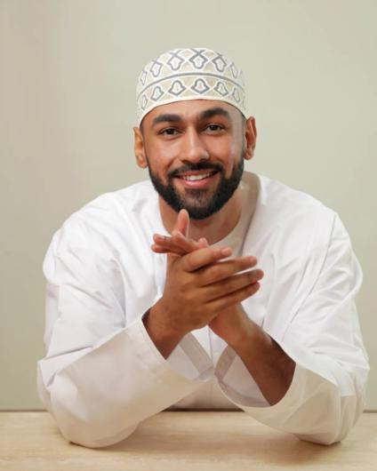 Omani multidisciplinary artist Mujahid Al Malki.