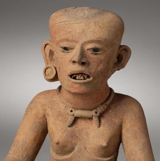 Remojadas Veracruz Seated Female Figure