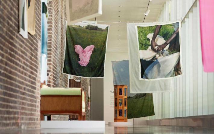 Installation view of Tyler Mitchell: Domestic Imaginaries