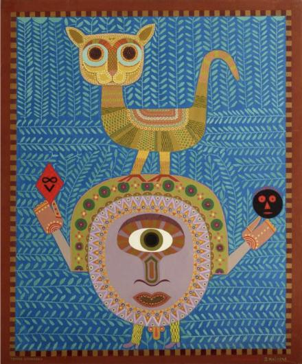 Victor Brauner, Temps sombrero, 1948. Oil on canvas. 28.74 x 23.62 in. Courtesy of Galerie 1900-2000 and Independent New York..jpg (661.27 KB)