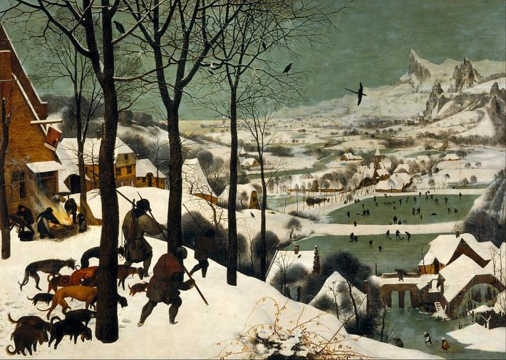 Pieter Bruegel the Elder winter scene