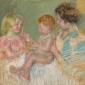 Mary Cassatt, Sara and Her Mother with the Baby (No. 3), 1901. Pastel on paper; 28 3/8 x 36 1/4 in.